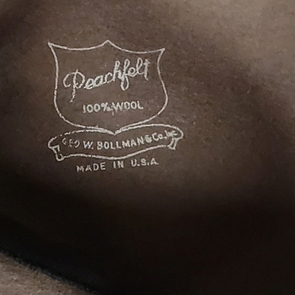 Peachfelt Vintage Light Mocha Wool Hat - Picture 4 of 5